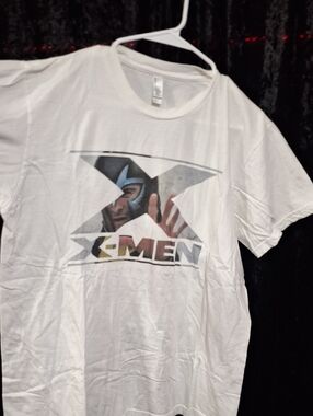 American Apparel White X-Men Graphic Tee